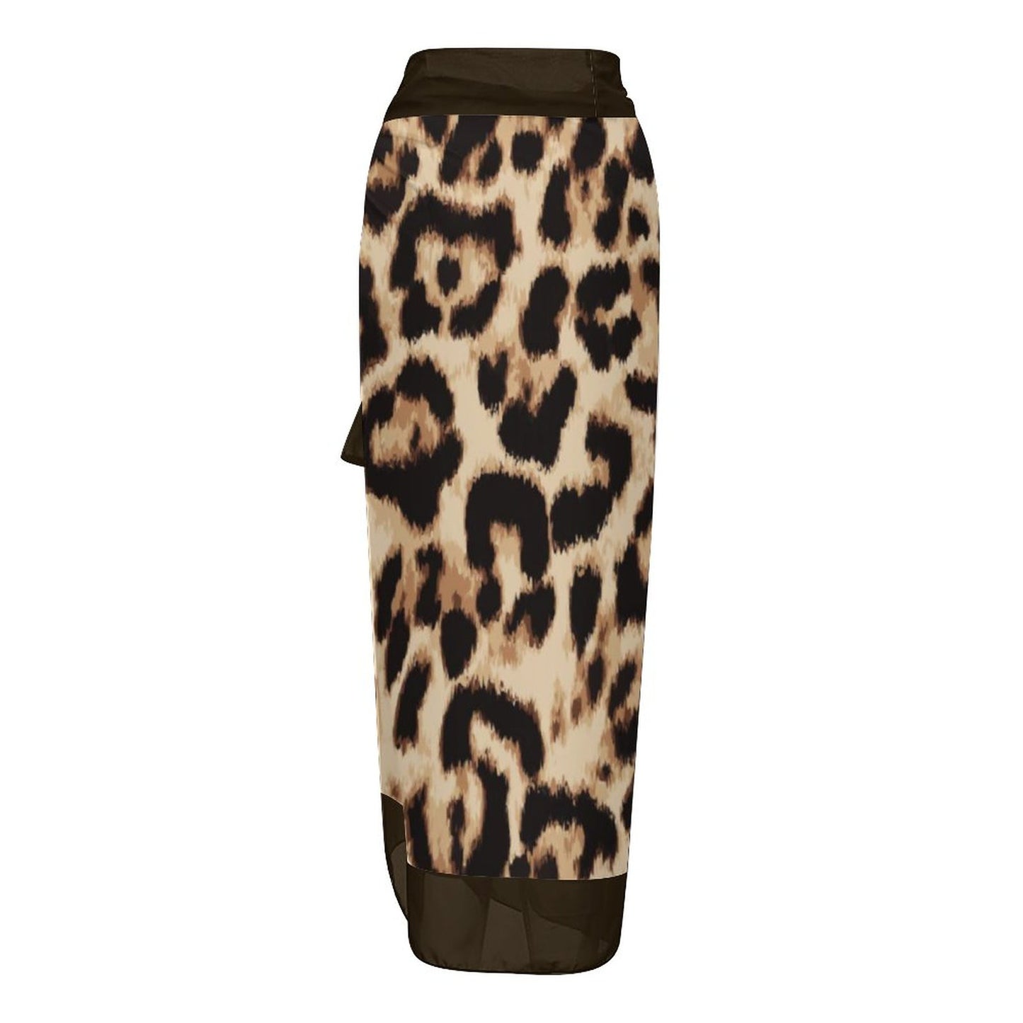 Casual Printed One-Piece Swimsuit And Cover Up 2305104282