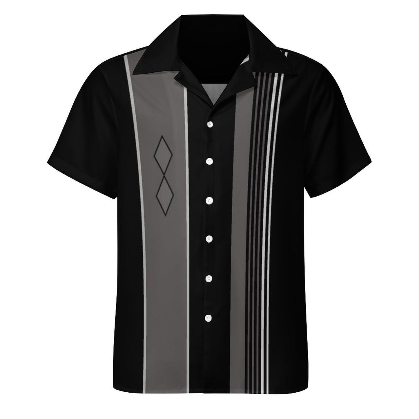 Men's Hawaiian Print Casual Shirt 2304104820