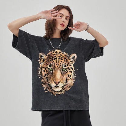 Unisex Vintage Solid Wash T-Shirts 2305101615