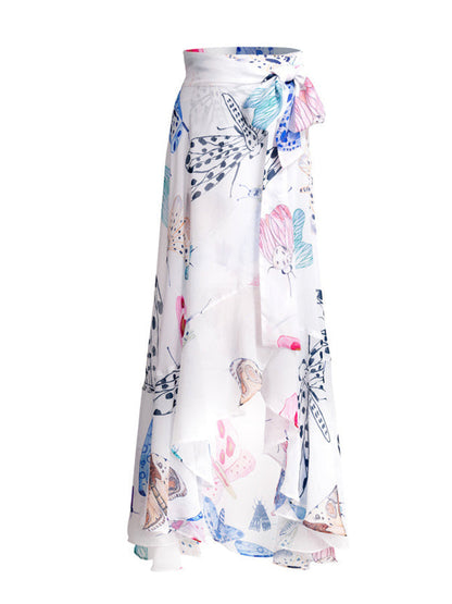 Bandeau Print Chic One Piece Swimsuits and Cover-Ups