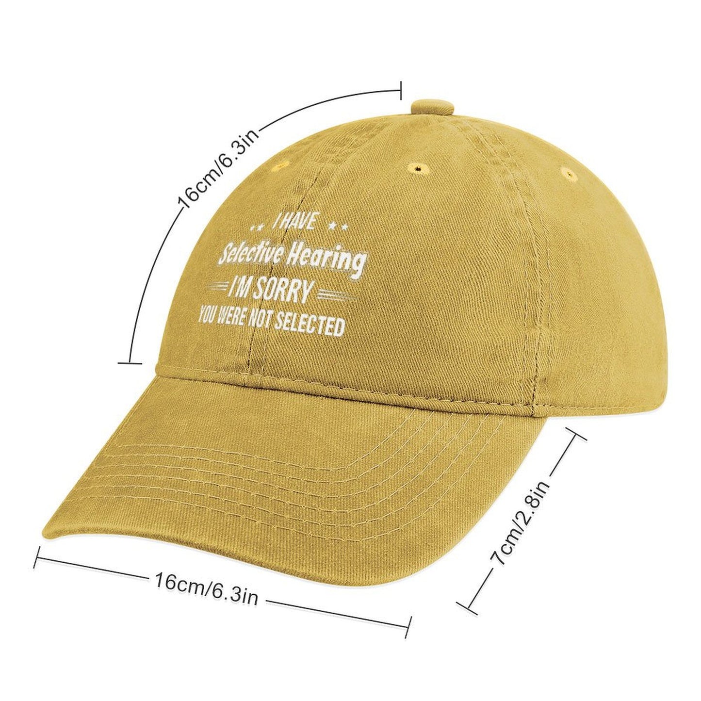 JOC Washed Denim Baseball Cap 2305102539