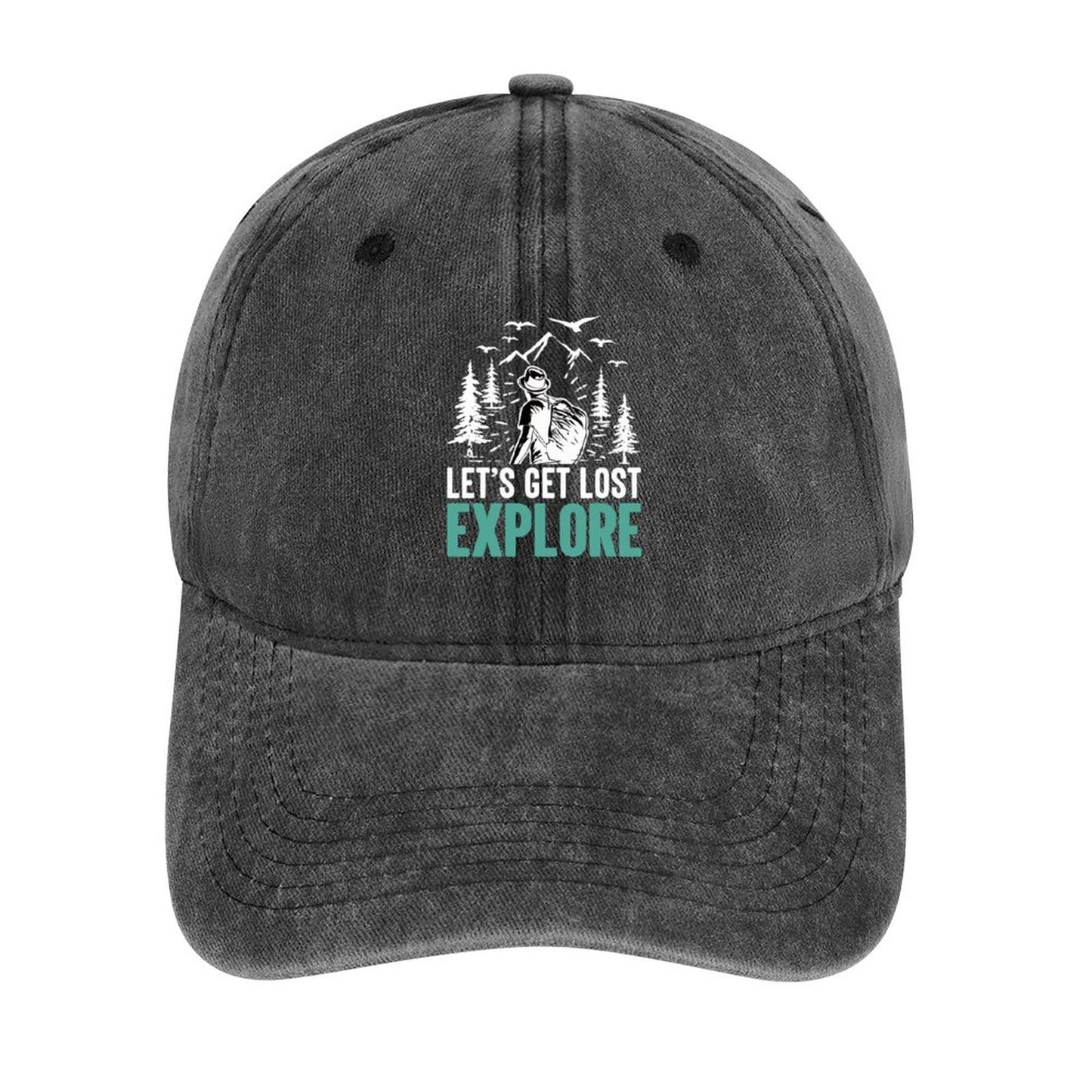JOC Washed Denim Baseball Cap 2305101901
