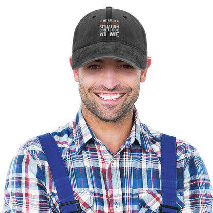 JOC Washed Denim Baseball Cap 2305103301