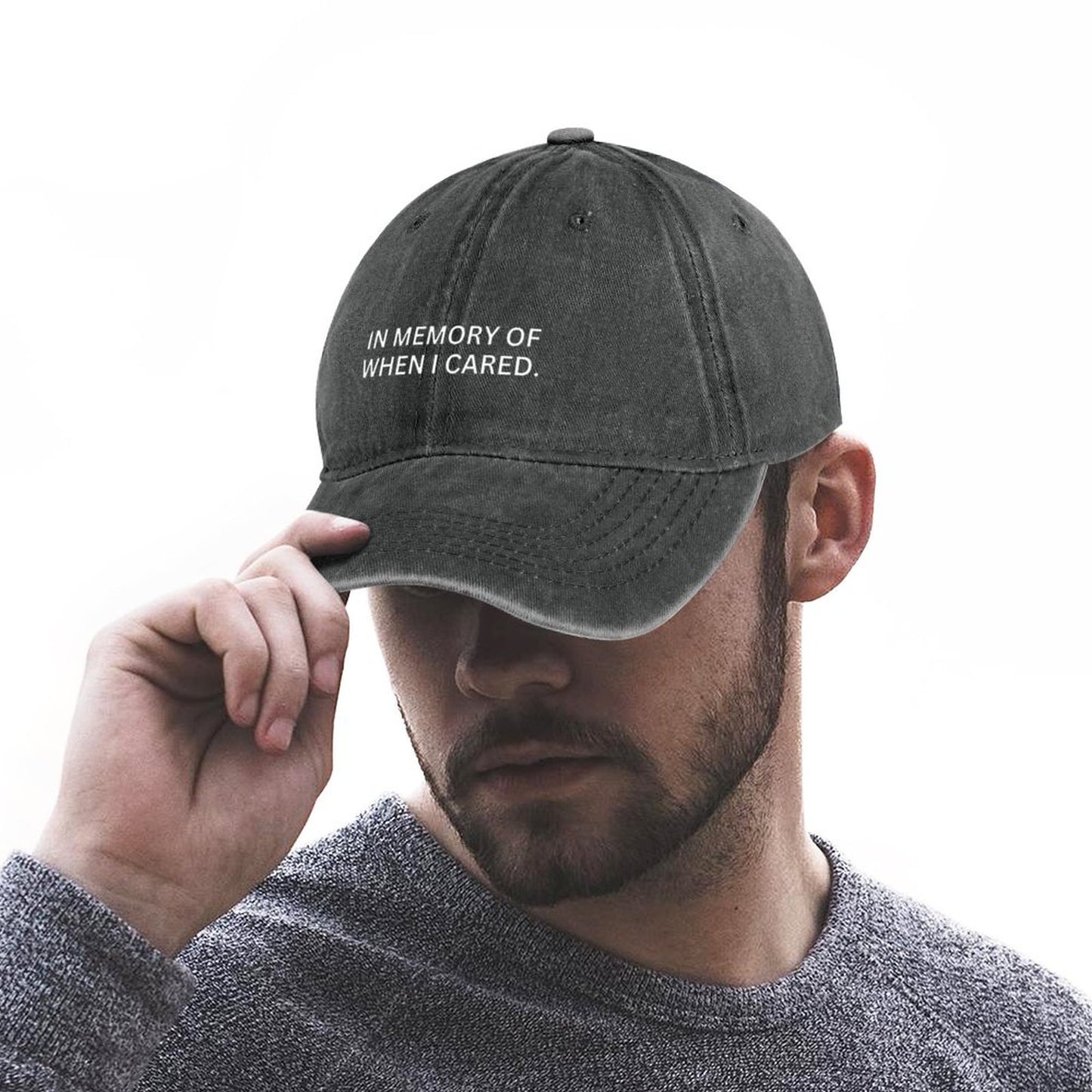 JOC Washed Denim Baseball Cap 2305102542
