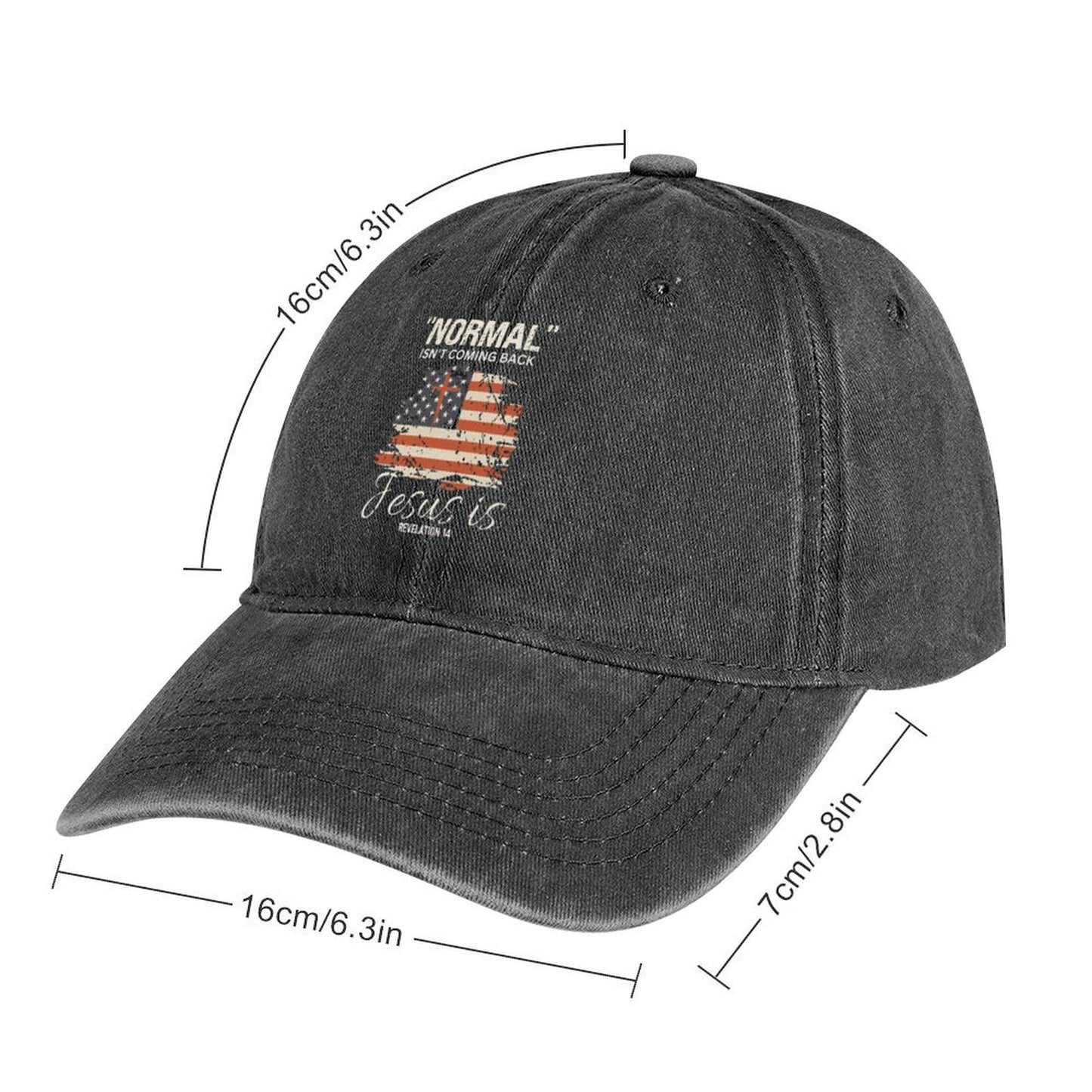 JOC Washed Denim Baseball Cap 2305103318