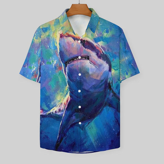 Men's Hawaiian Print Resort Shirt 2304108673