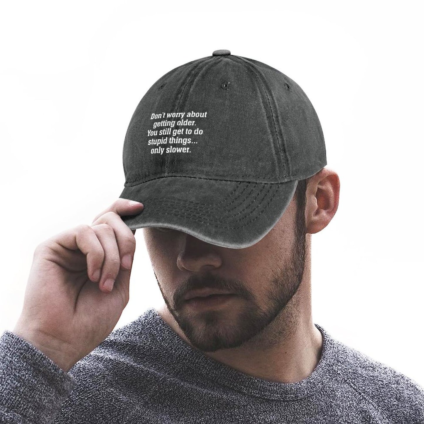 JOC Washed Denim Baseball Cap 2305103319