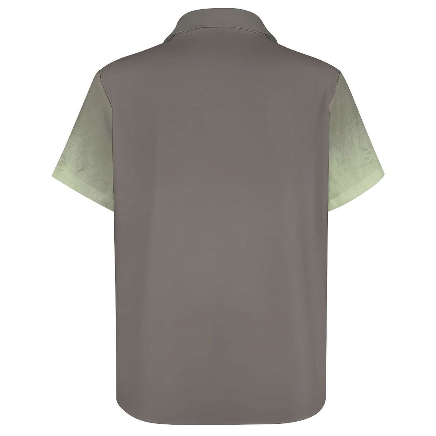 Rooster Gradient Print Hawaiian Men's Casual Shirt