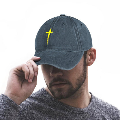 JOC Washed Denim Baseball Cap 2305101876