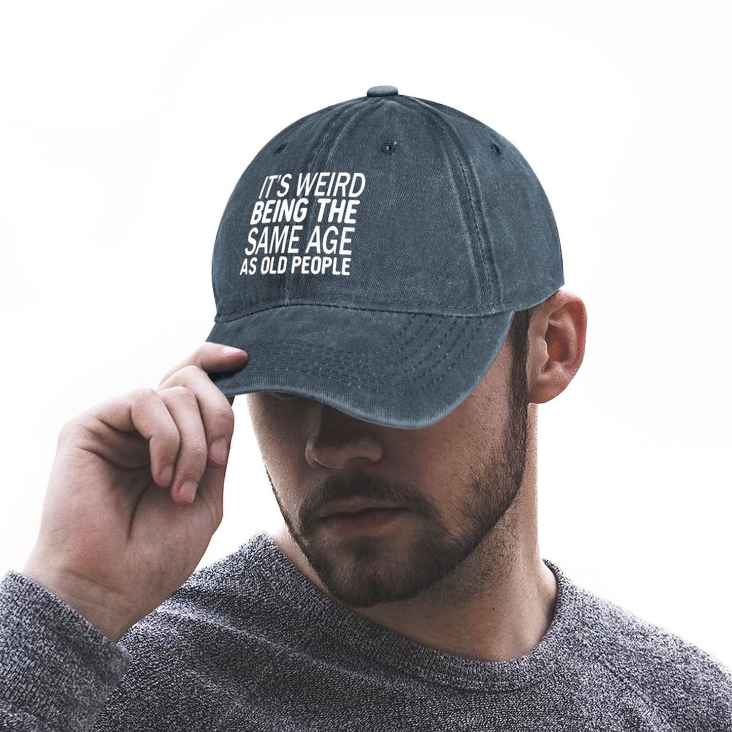 JOC Washed Denim Baseball Cap 2305101892