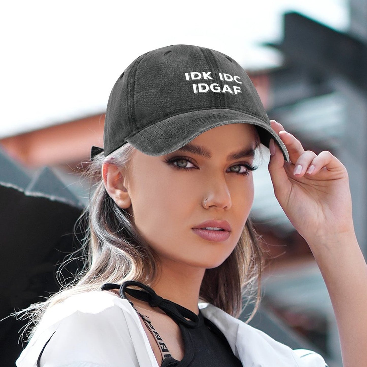 JOC Washed Denim Baseball Cap 2305102591
