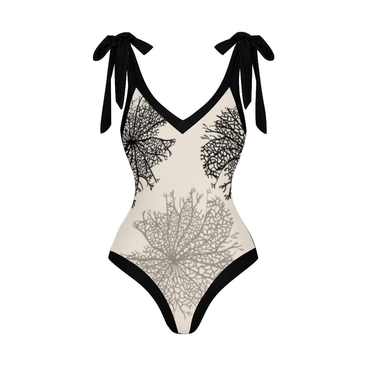 Casual Printed One Piece Swimsuit And Cover Up 2305105072