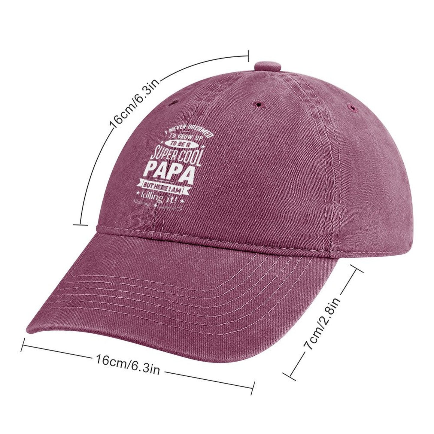 JOC Washed Denim Baseball Cap 2305102547