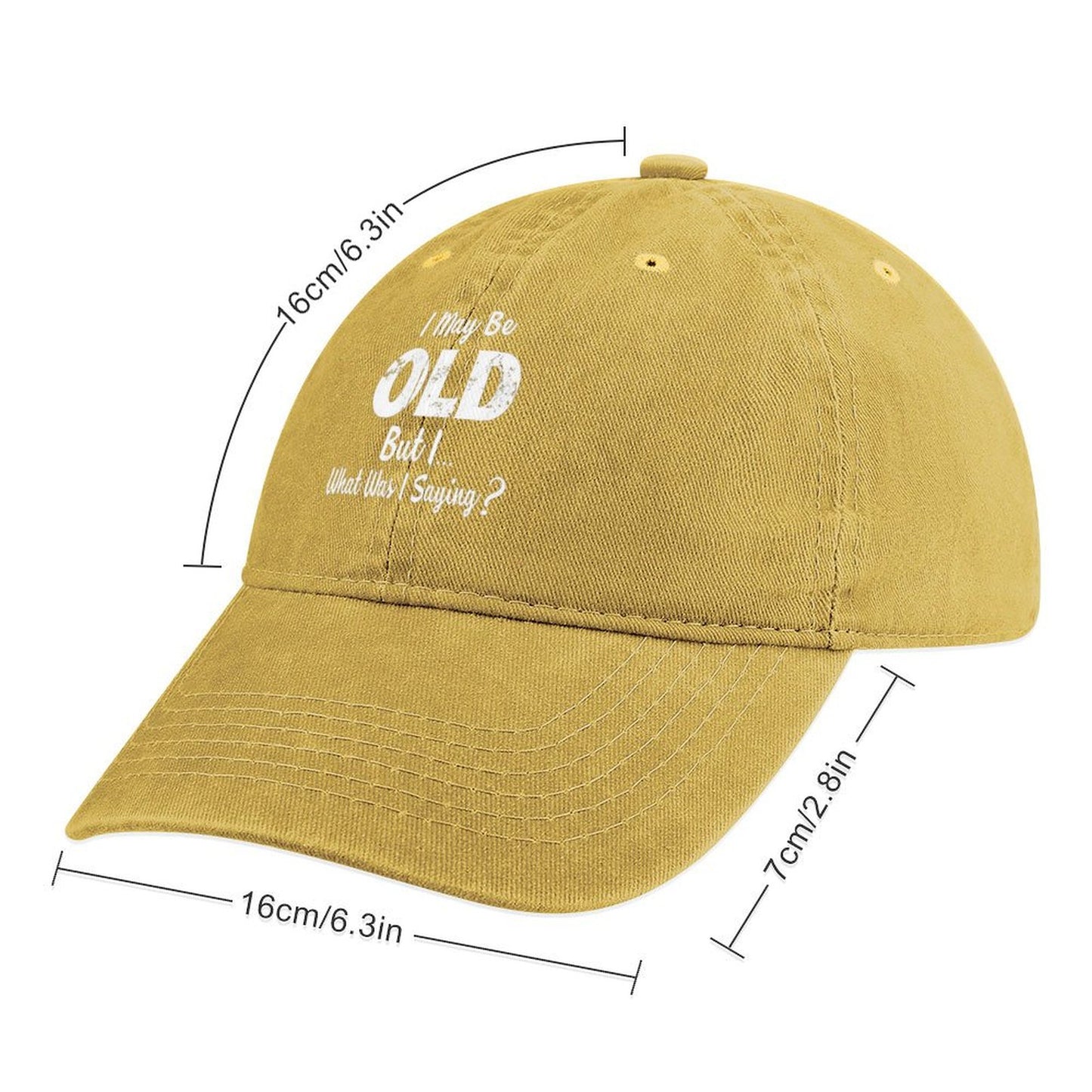 JOC Washed Denim Baseball Cap 2305103325