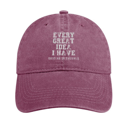 JOC Washed Denim Baseball Cap 2305103311