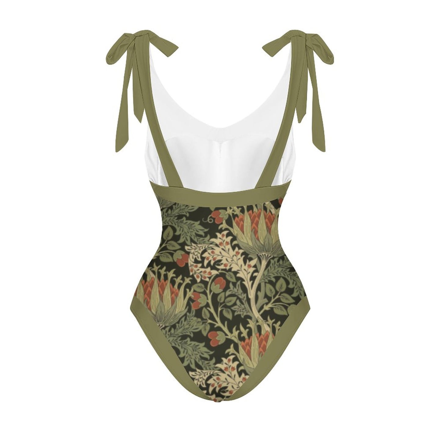 Casual Printed One-Piece Swimsuit And Cover Up 2305102692