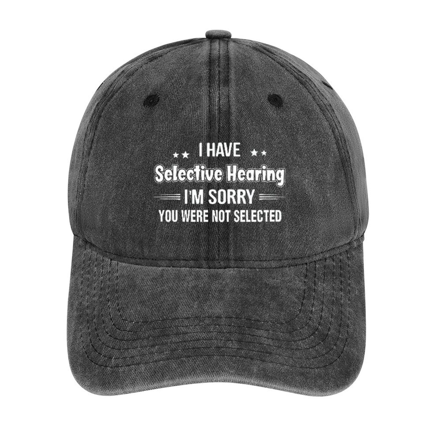 JOC Washed Denim Baseball Cap 2305102539