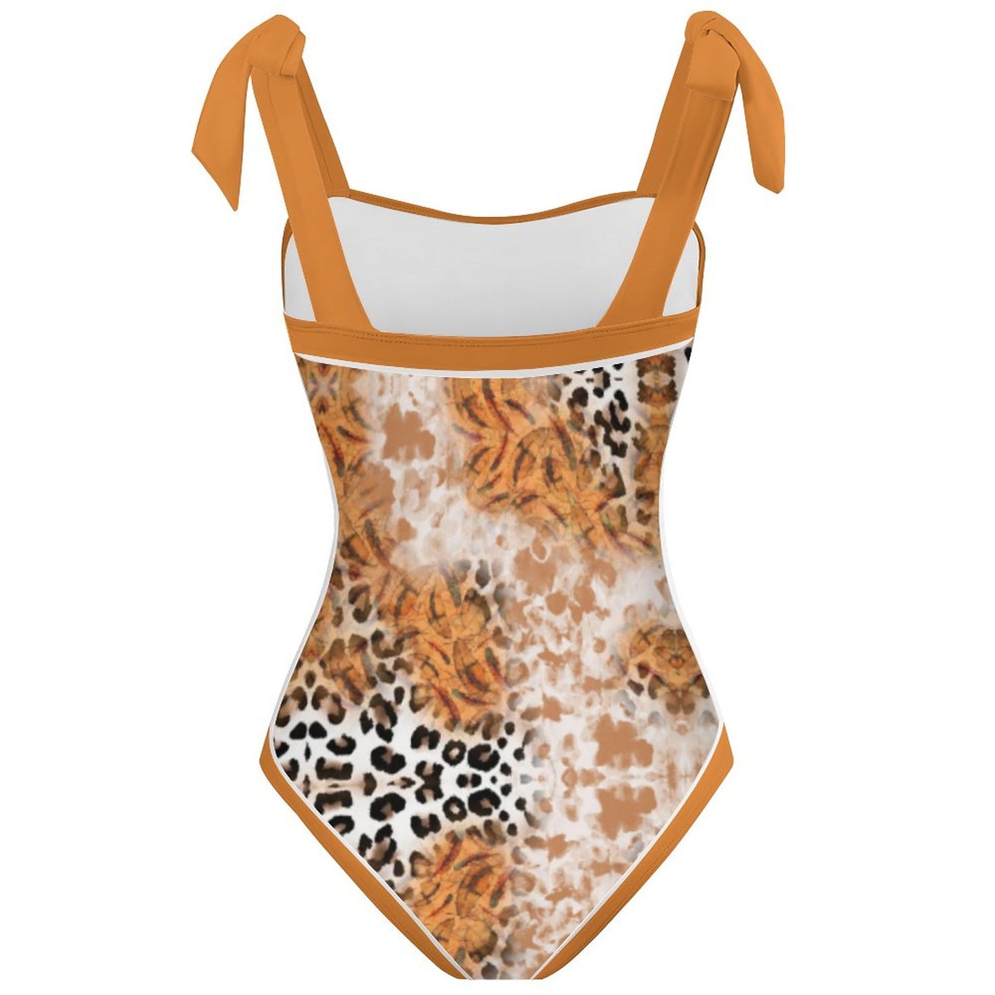 Fashion Printed One Piece Swimsuit And Cover Up 2305104443