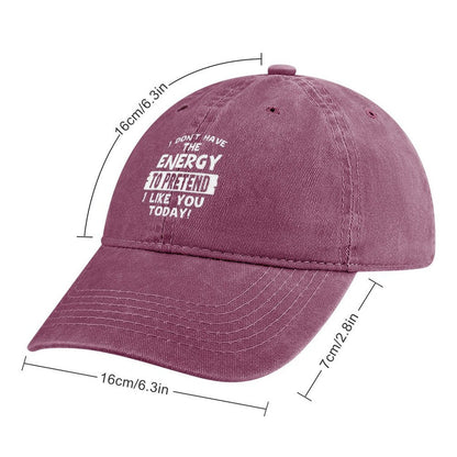 JOC Washed Denim Baseball Cap 2305102804