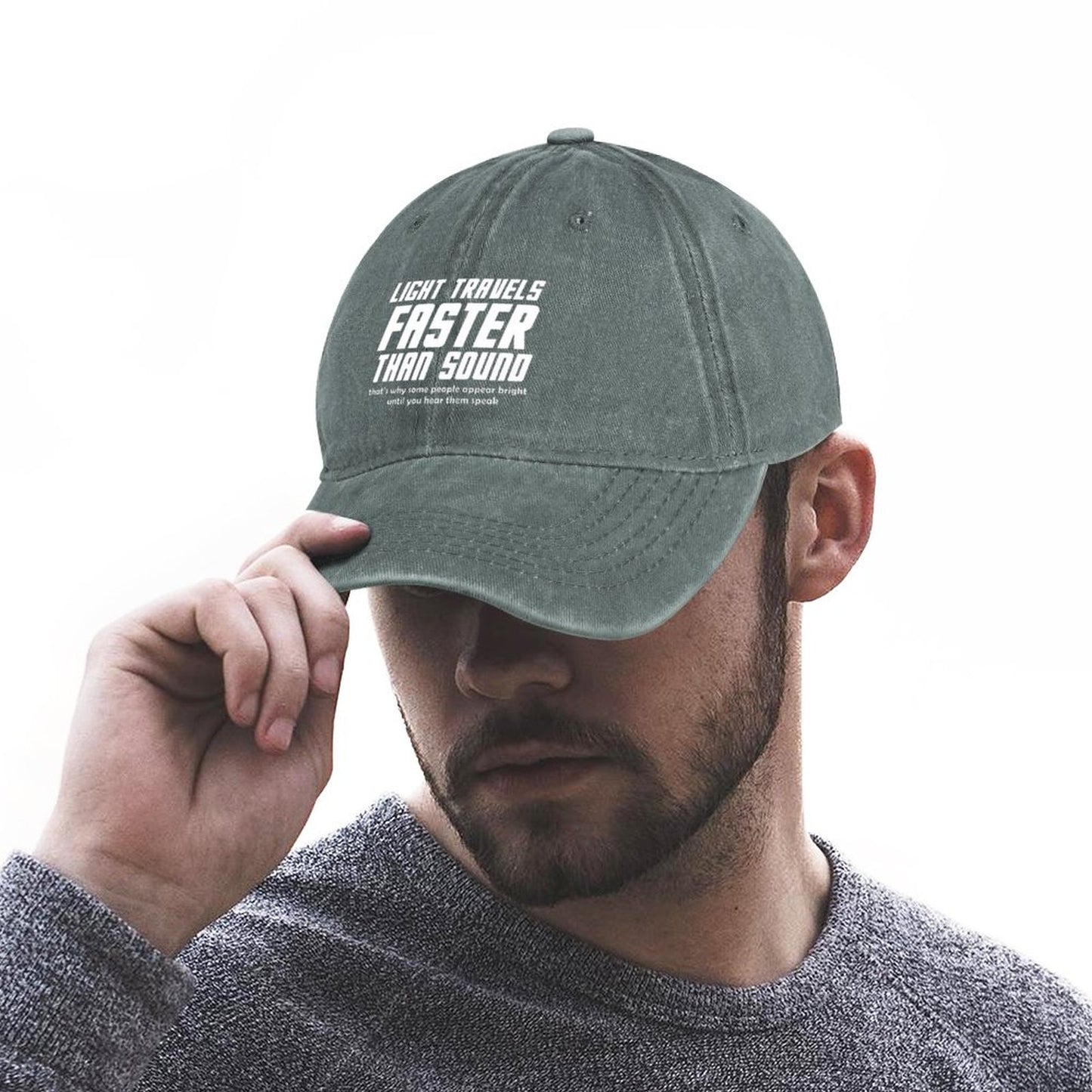 JOC Washed Denim Baseball Cap 2305103313