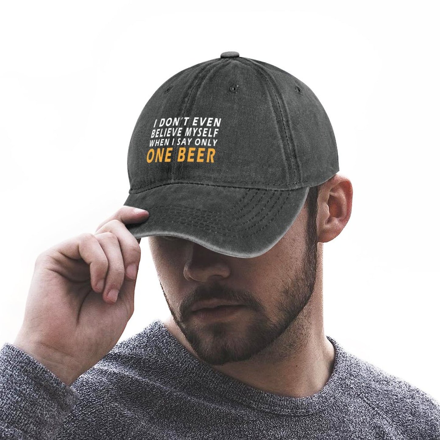 JOC Washed Denim Baseball Cap 2305102556