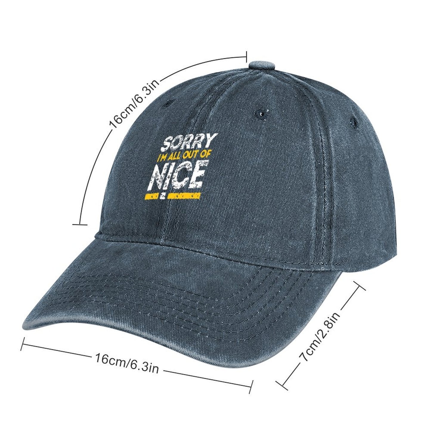 JOC Washed Denim Baseball Cap 2305102278