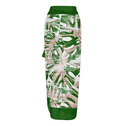 Fashion Printed One Piece Swimsuit And Cover Up 2305105856