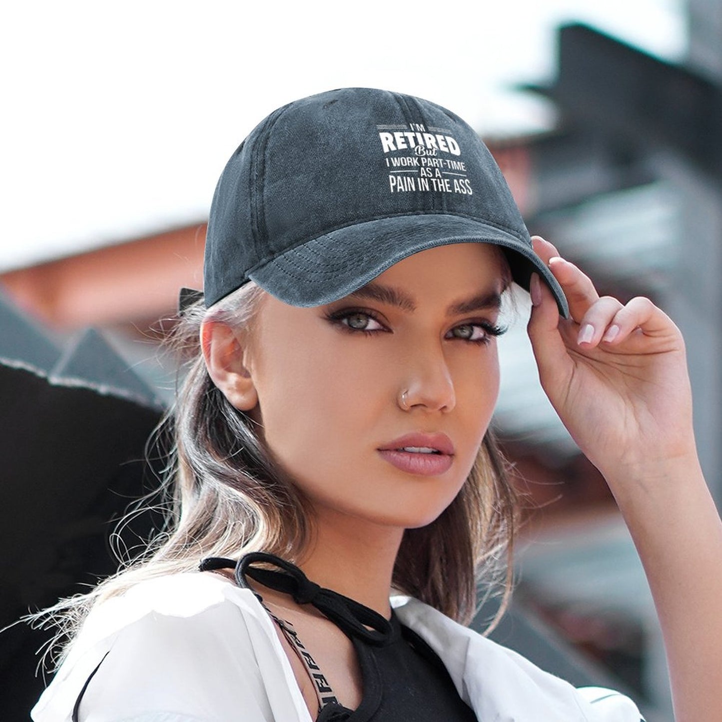 JOC Washed Denim Baseball Cap 2305102550