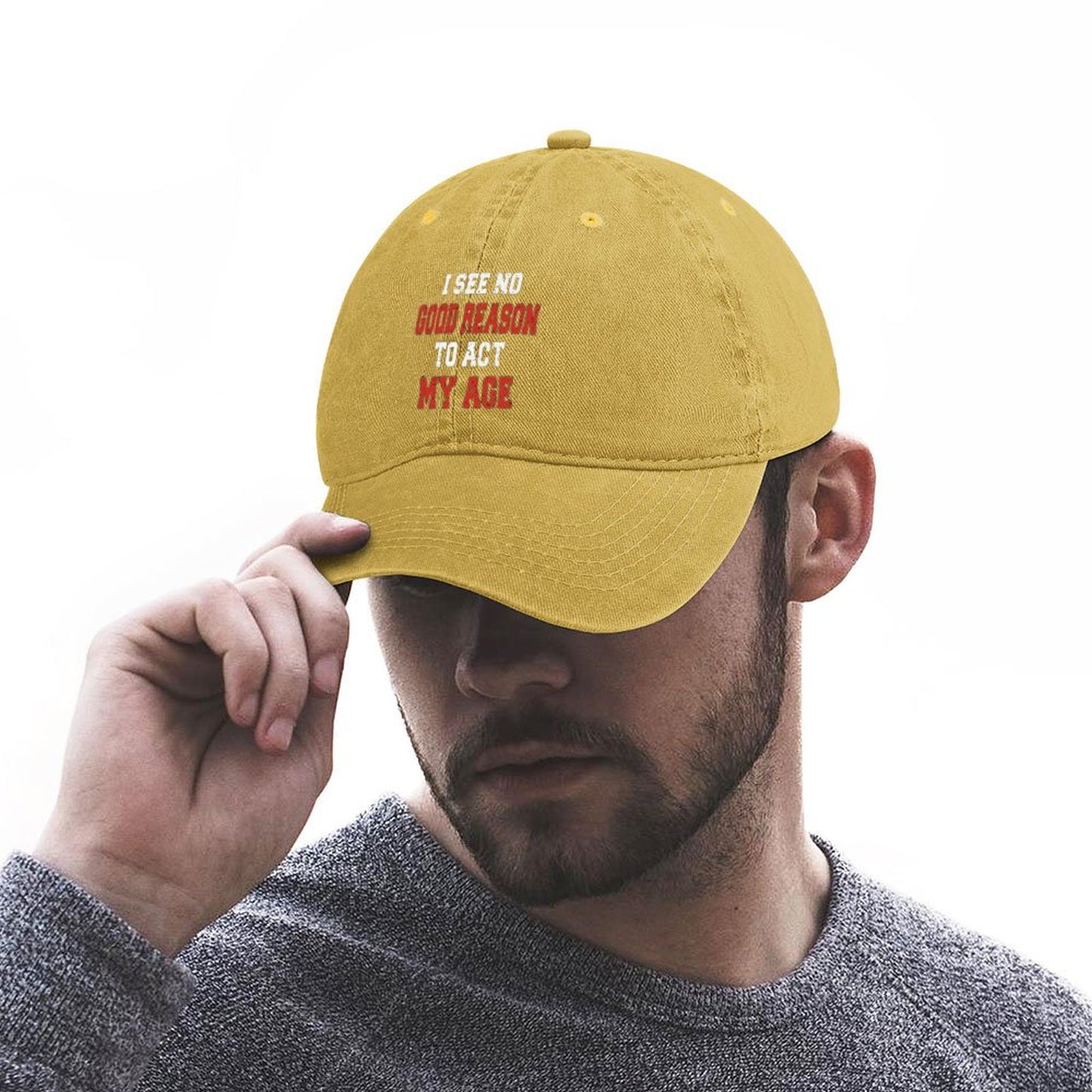 JOC Washed Denim Baseball Cap 2305102806