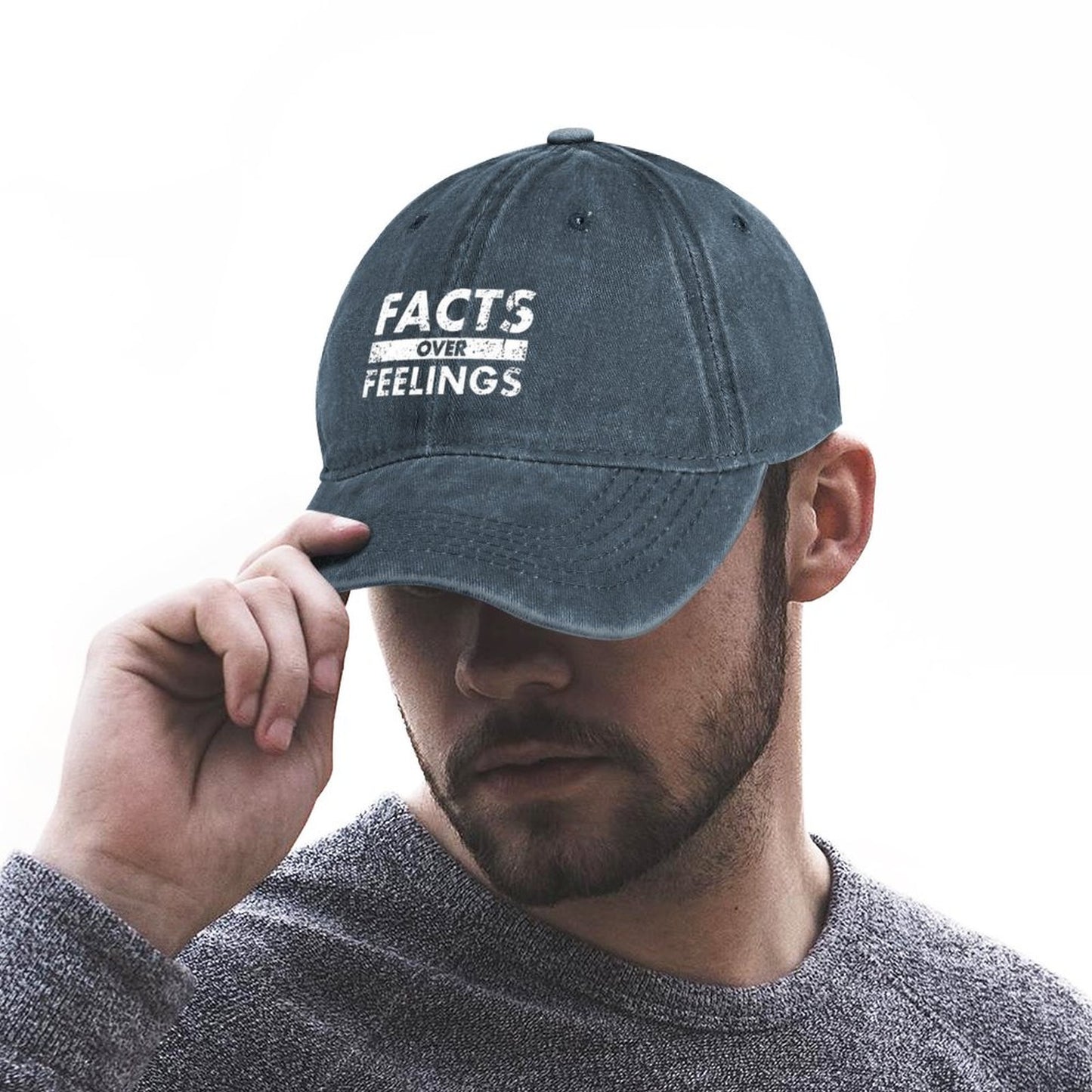 JOC Washed Denim Baseball Cap 2305102597