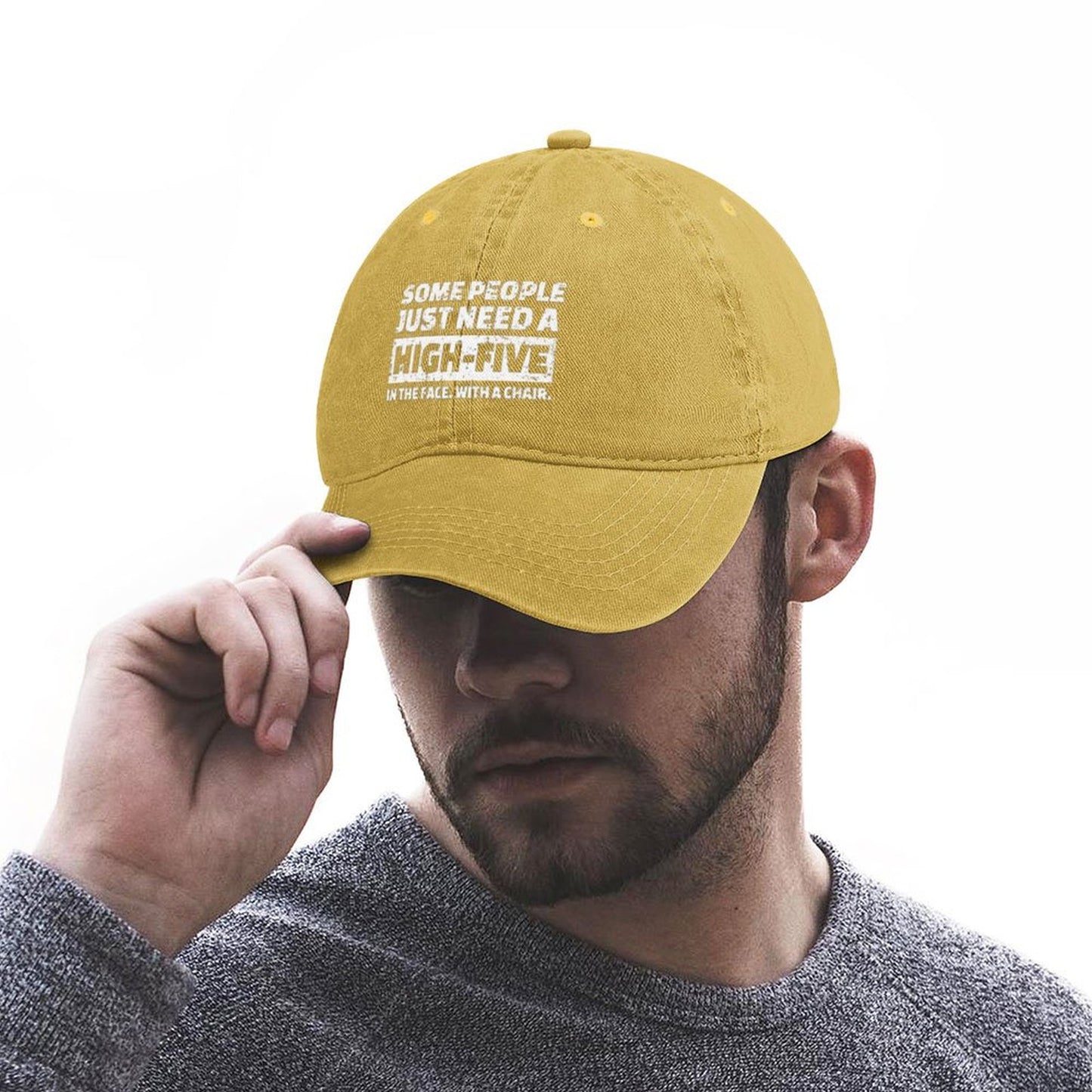 JOC Washed Denim Baseball Cap 2305102338