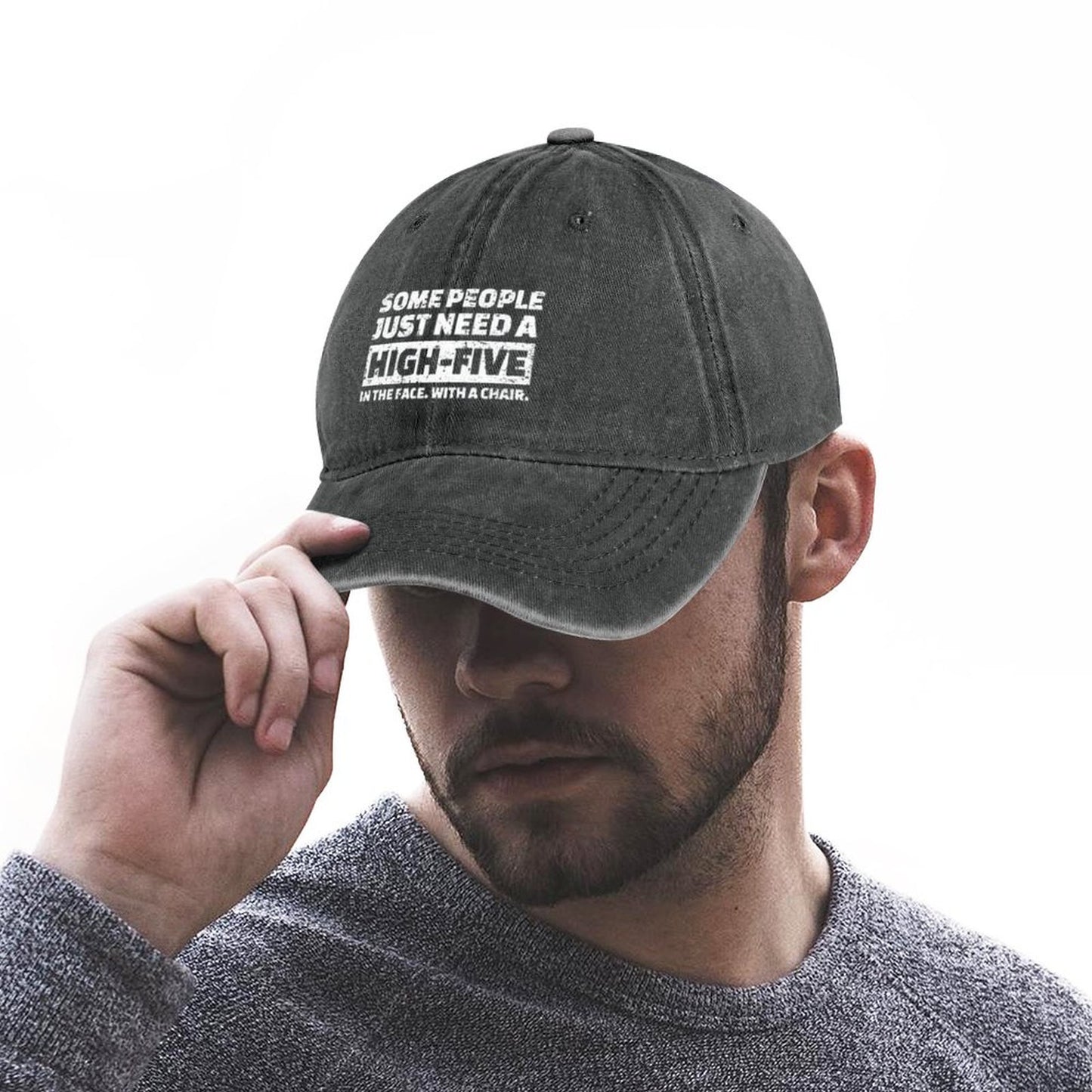 JOC Washed Denim Baseball Cap 2305102338