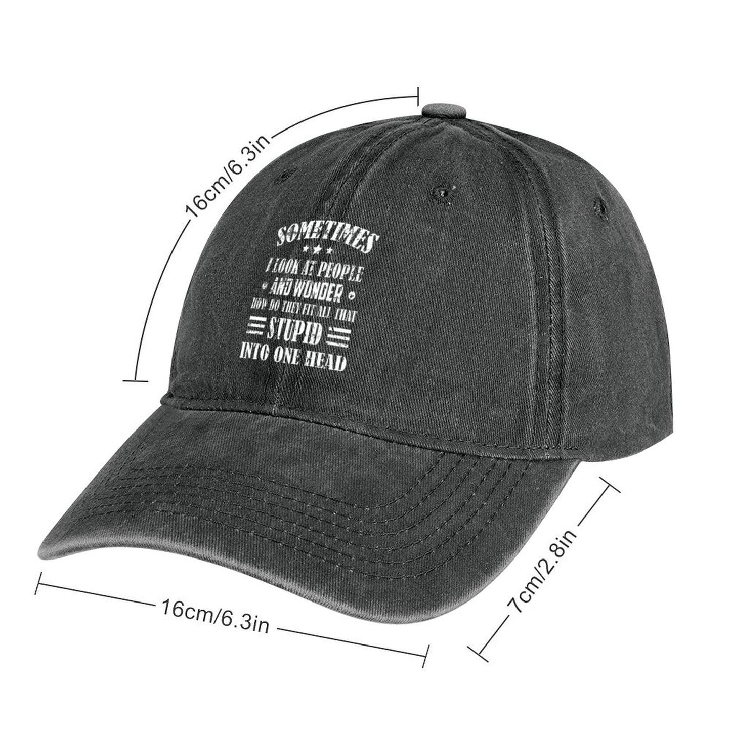 JOC Washed Denim Baseball Cap 2305102342