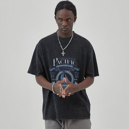 Unisex Vintage Solid Wash T-Shirts 2305101921