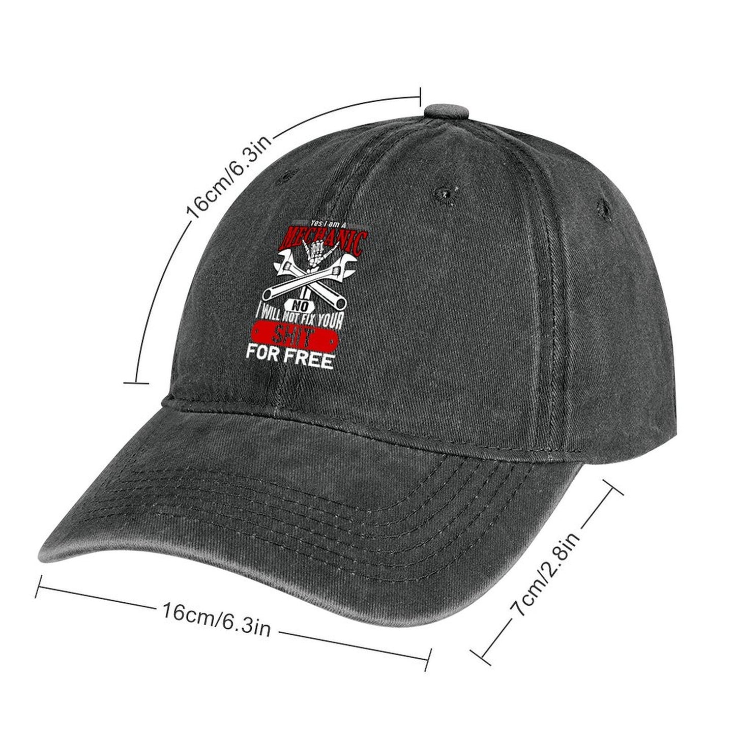 JOC Washed Denim Baseball Cap 2305101897