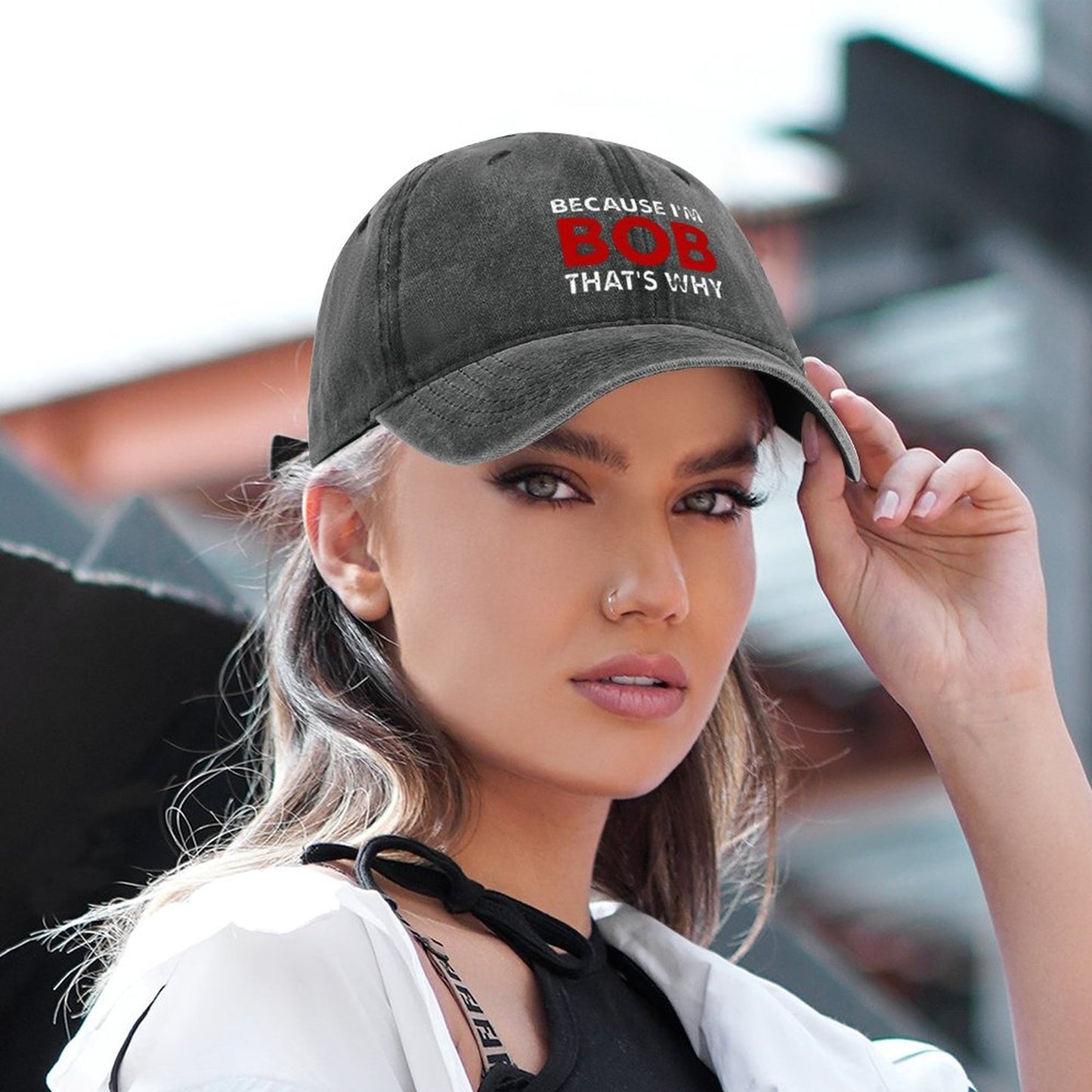 JOC Washed Denim Baseball Cap 2305101652