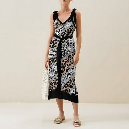 Casual Printed One-Piece Swimsuit And Cover Up 2305102866