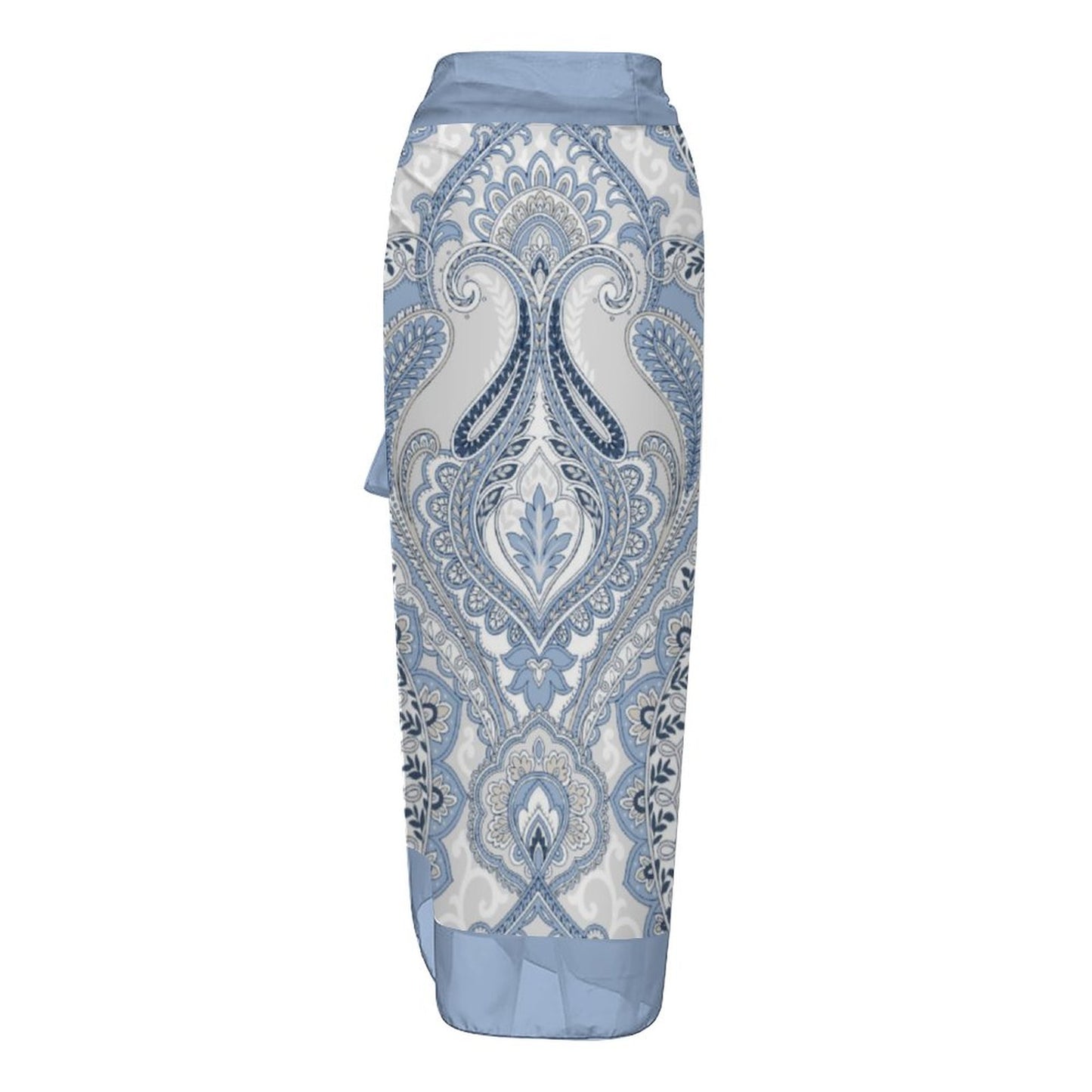 Casual Printed One-Piece Swimsuit And Cover Up 2305103387