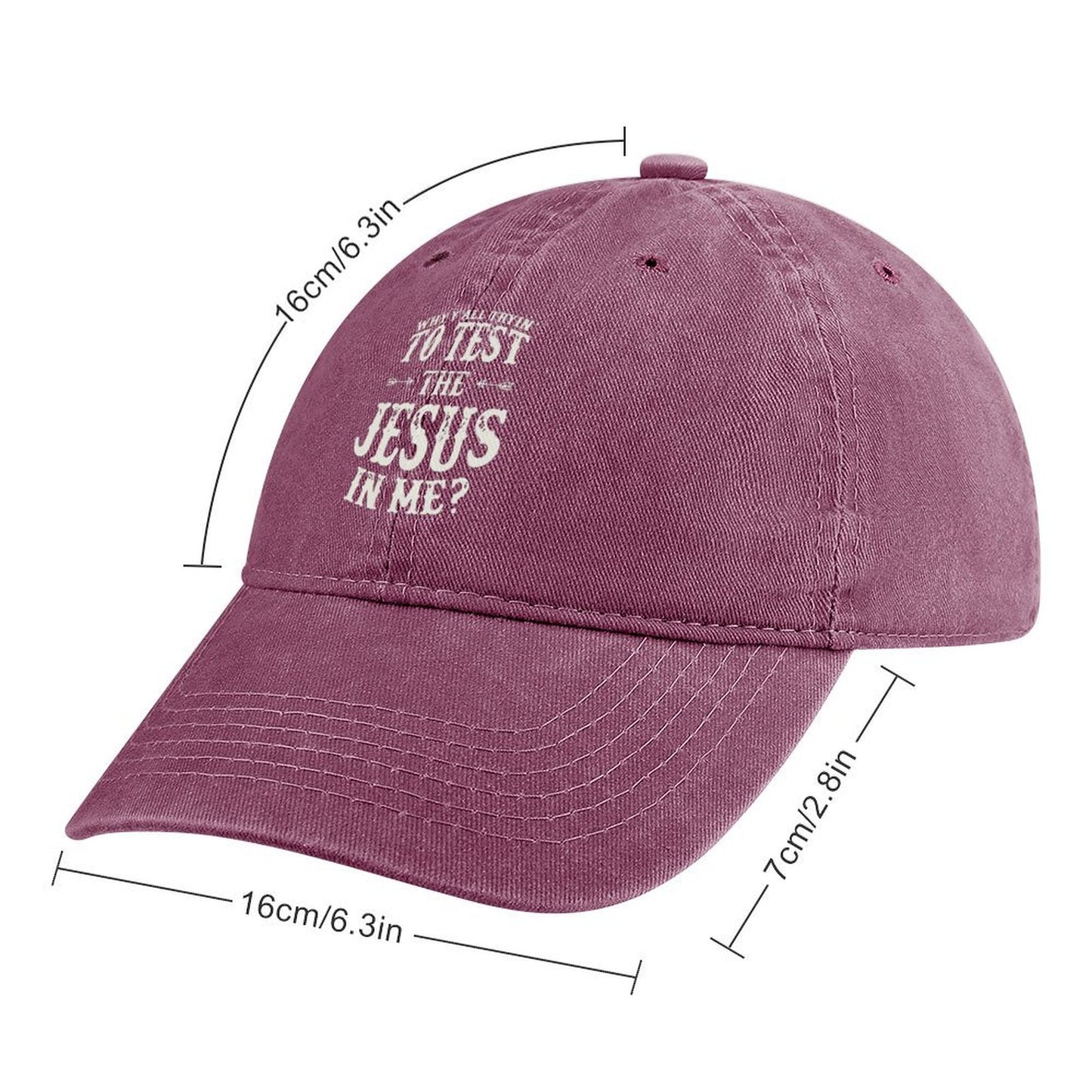 JOC Washed Denim Baseball Cap 2305103316