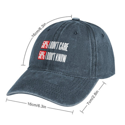 JOC Washed Denim Baseball Cap 2305102815