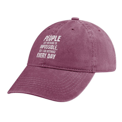 JOC Washed Denim Baseball Cap 2305103304