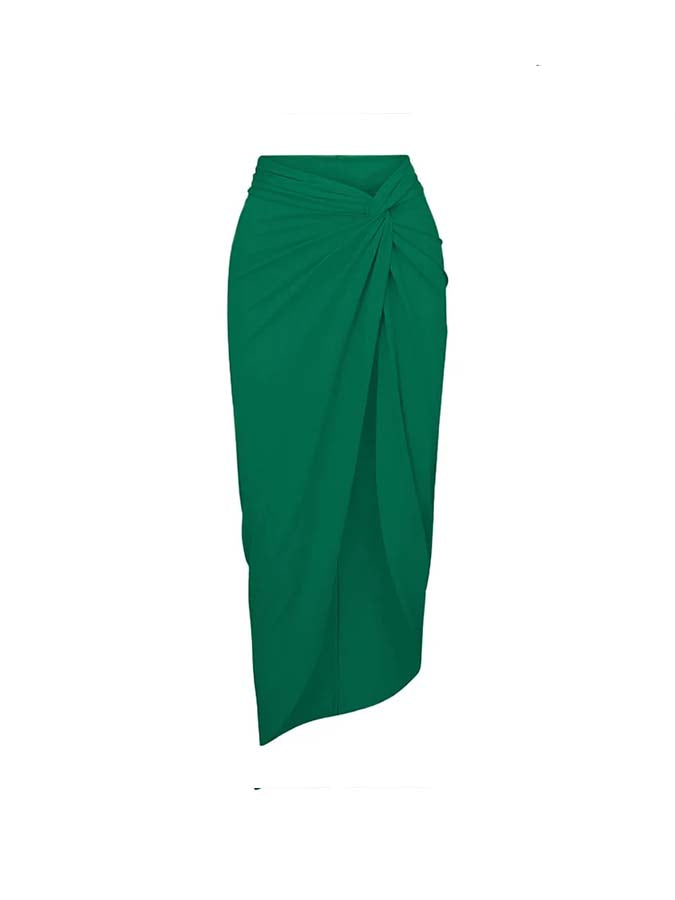 Emerald Lconic Sling Belt One Piece Swimsuit and Sarong