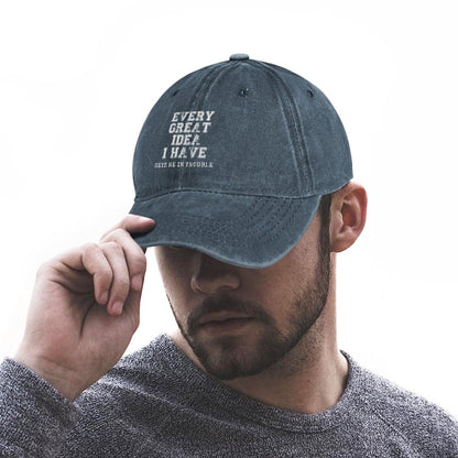 JOC Washed Denim Baseball Cap 2305103311