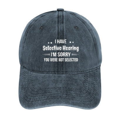 JOC Washed Denim Baseball Cap 2305102539