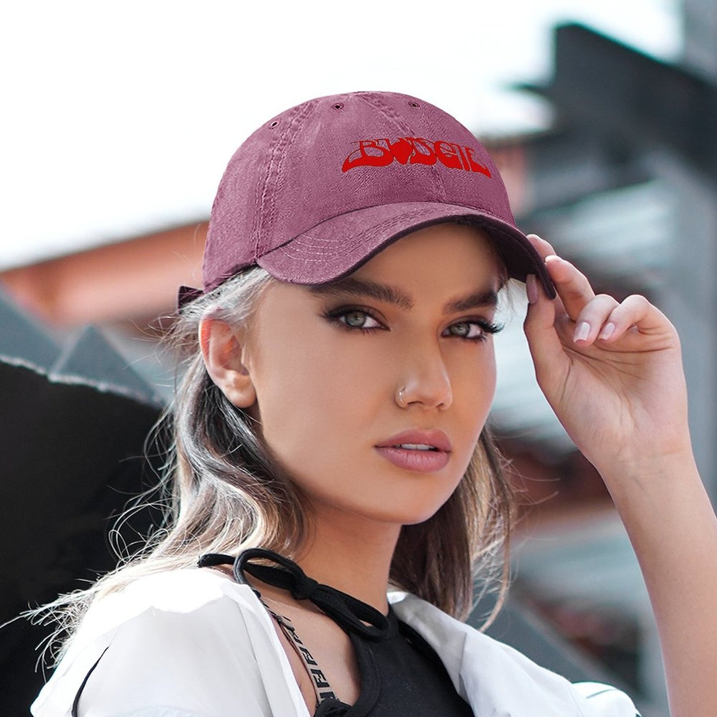 JOC Washed Denim Baseball Cap 2305101753