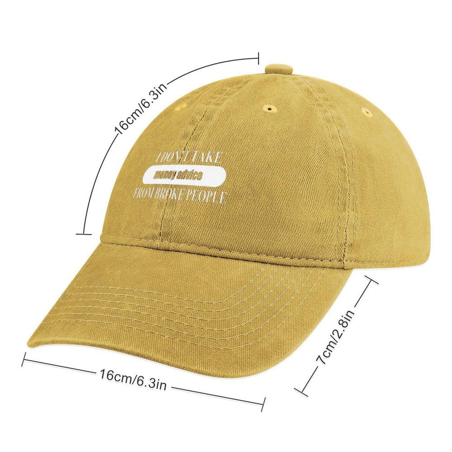 JOC Washed Denim Baseball Cap 2305102558