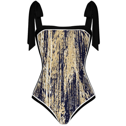 Fashion Printed One Piece Swimsuit And Cover Up 2305105707