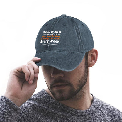 JOC Washed Denim Baseball Cap 2305102541