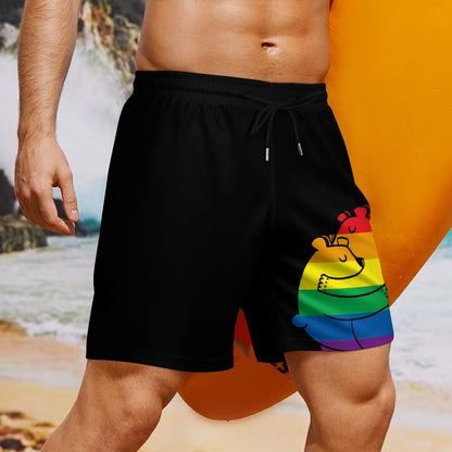 Men's sports fashion beach shorts 2306101757