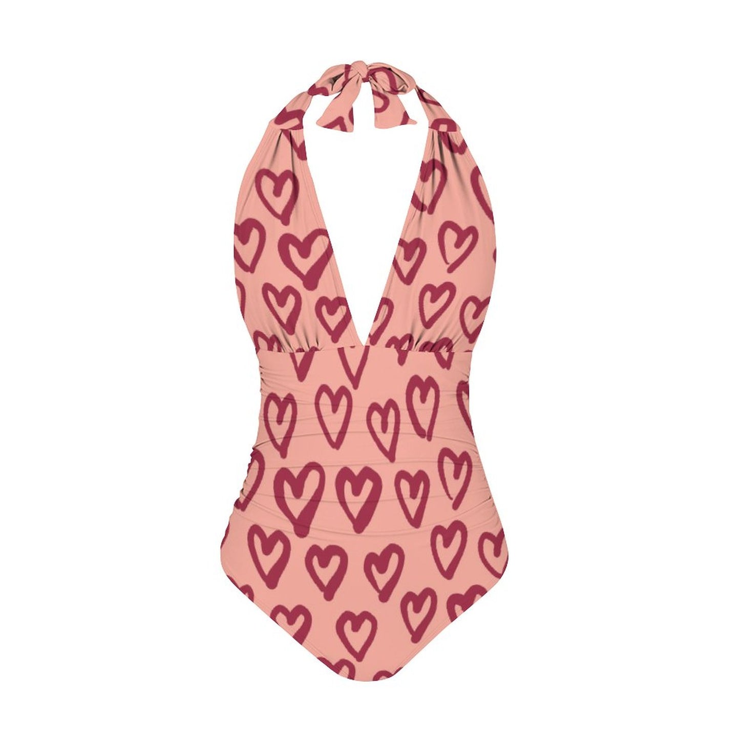 Casual Printed One Piece Swimsuit And Cover Up 2306103128